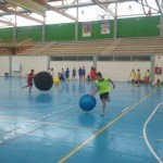 Actividades deportivas en las instalaciones de la universidad