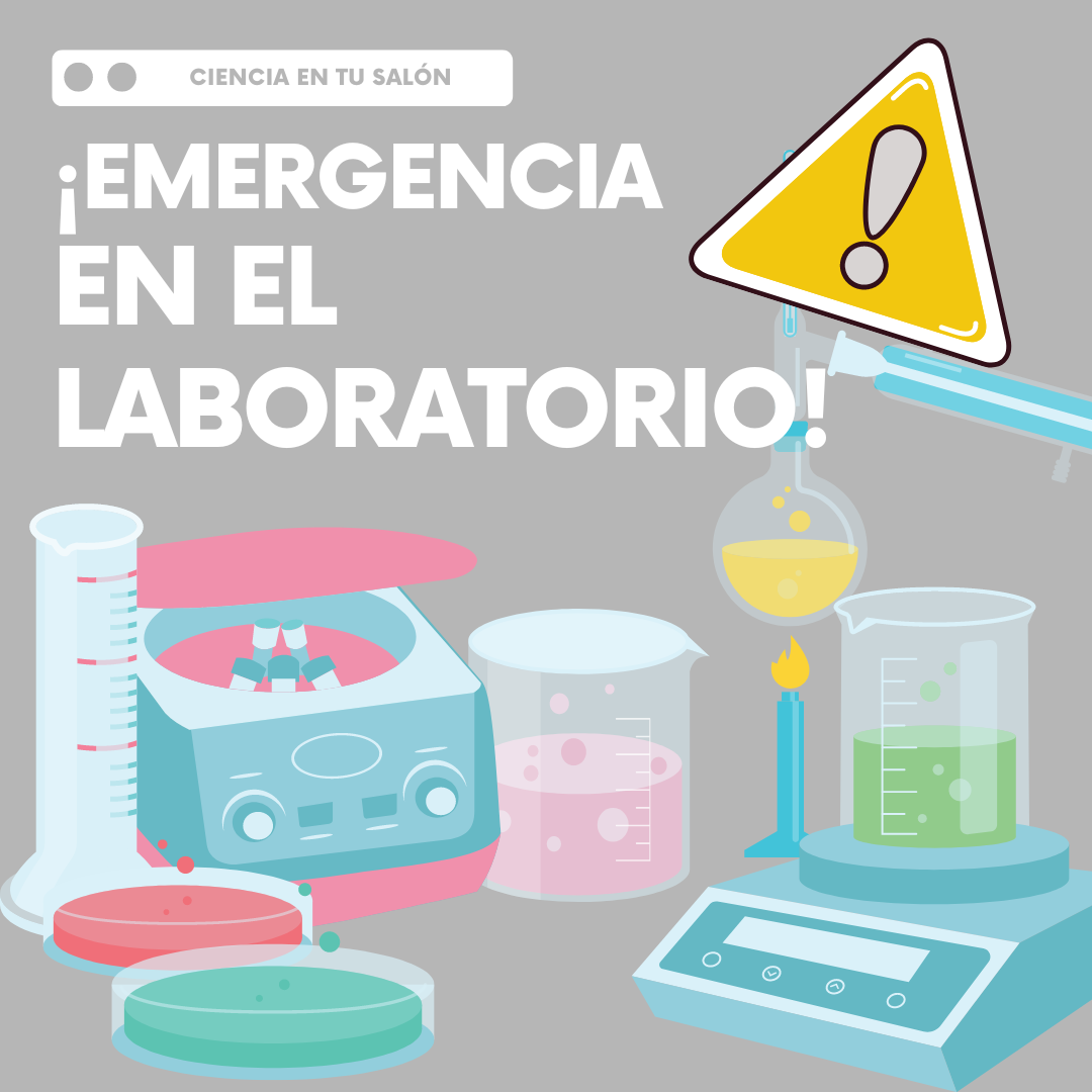 Juego emergencia en el laboratorio