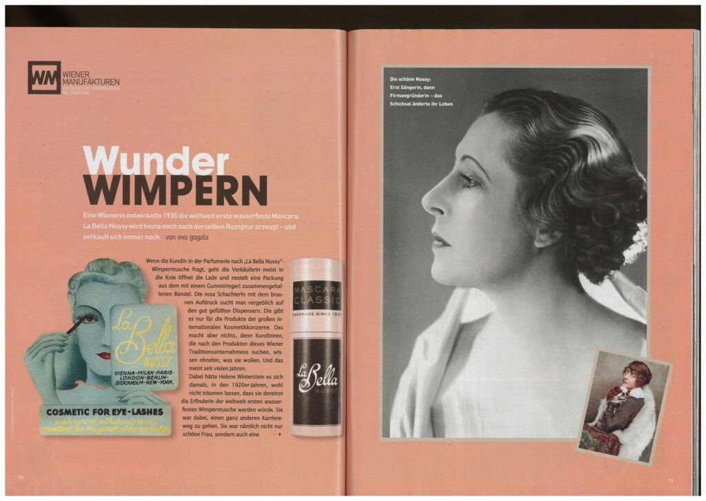 who invented makeup, who invented mascara, women inventors, vintage cosmetics, helena winterstein-kambersky, 